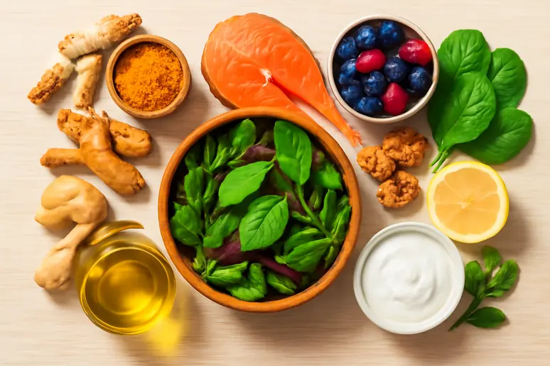 อาหารต้านอักเสบ 2026: เสริมภูมิคุ้มกันรับมือโรคยุคใหม่