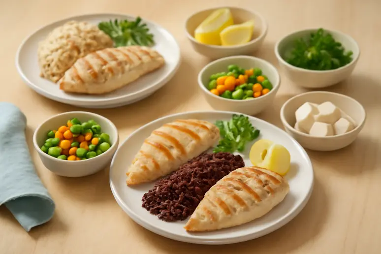 เมนูอาหารคลีนลดน้ำหนัก อกไก่และข้าว ทำง่าย ได้สุขภาพดี